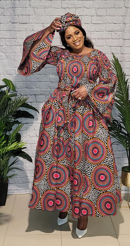 Stretch African maxi Dress – 3 Stones Apparel