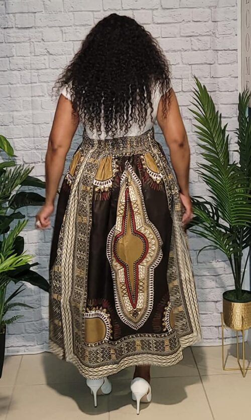 African Print Maxi skirt