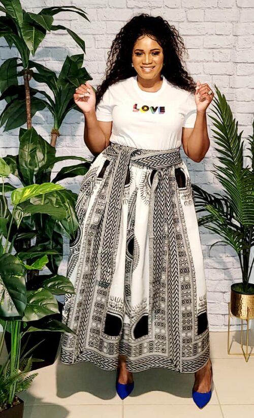 African Maxi Skirt