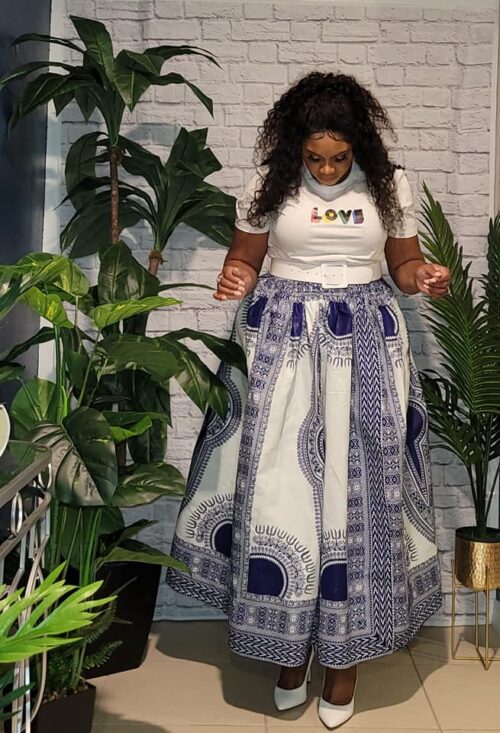 African Maxi Skirt