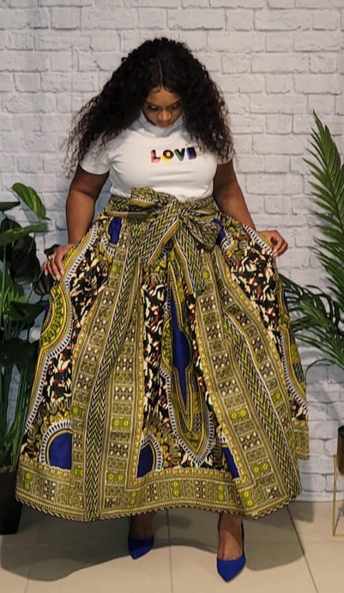 African Maxi Skirt
